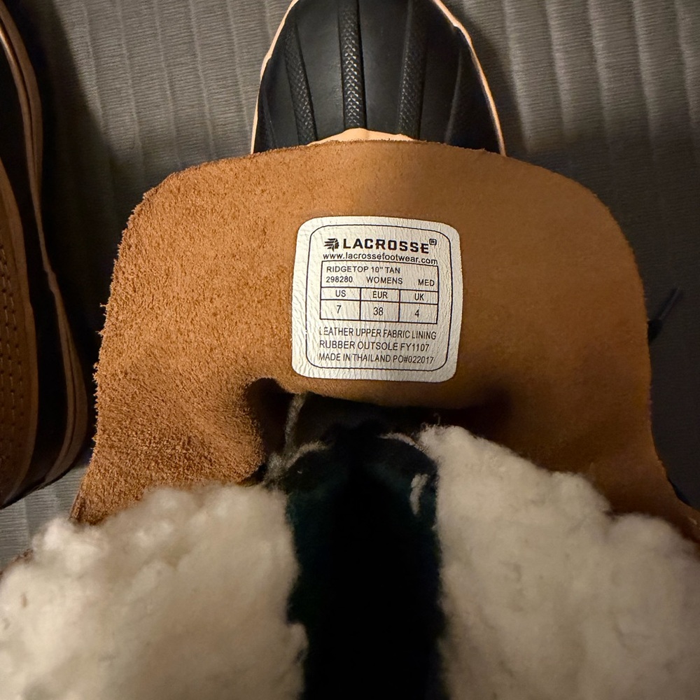 LaCrosse Tan and Black Boots - Picture 10 of 10
